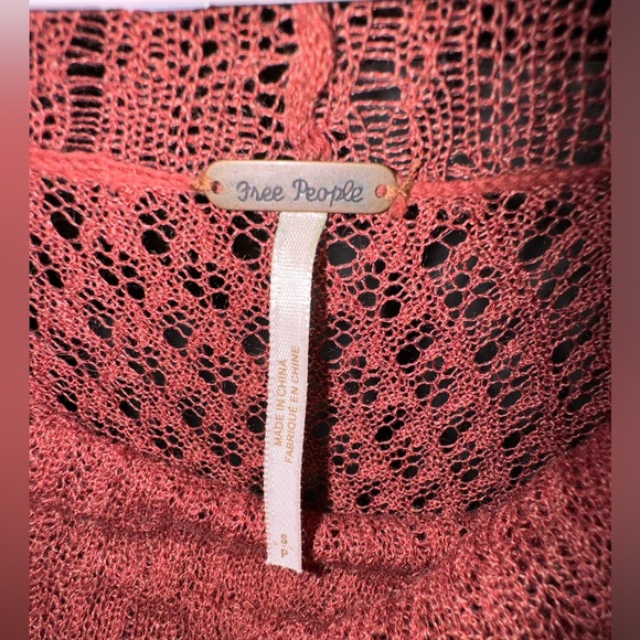 Women’s free people crochet knit sweater - Picture 3 of 3